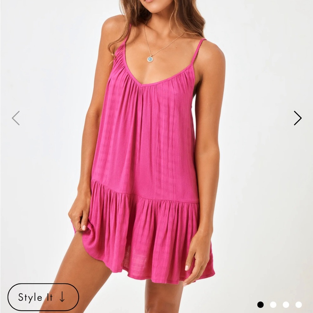 L*Space Carli Cover-Up in Bougainvillea Pink - NWT!!